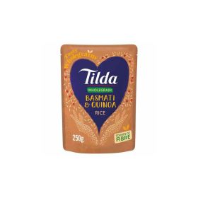 Tilda Steamed Basmati Brown & Quinoa Rice