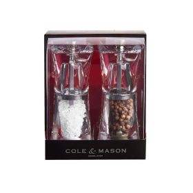 Cole & Mason Crystal Salt & Pepper Mill Set 12.5CM