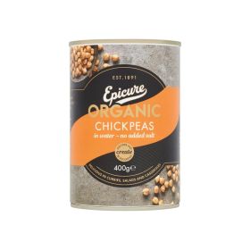Epicure Organic Chick Peas In Water