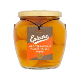 Epicure Mediterranean Peach Halves In Syrup