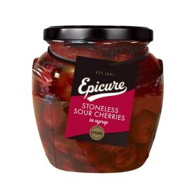 Epicure Stoneless Sour Cherries In Syrup