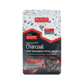 Beauty Formulas Charcoal Dual Facial Mask