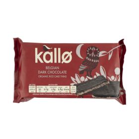 Kallo Organic Belgian Dark Chocolate Thin Rice Cakes