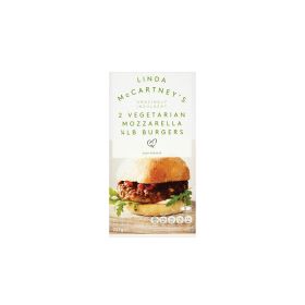 Linda Mccartney 2 Vegetarian Mozzarella Burgers