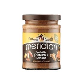 Meridian Natural Peanut Butter Smooth With Sea Salts