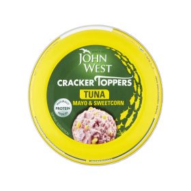John West Cracker Toppers Mayo and Sweetcorn Tuna