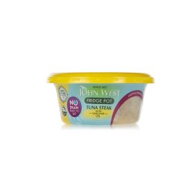 John West No Drain Fridge Pot Tuna Steak In Sunflower Oil