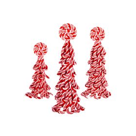 Sweet Peppermint Candy Cane Display Tree