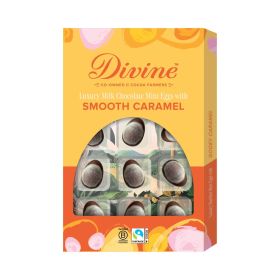 Divine Milk Chocolate Mini Eggs with Smooth Caramel