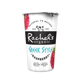 Rachel's Organic Greek Style Raspberry Yogurt
