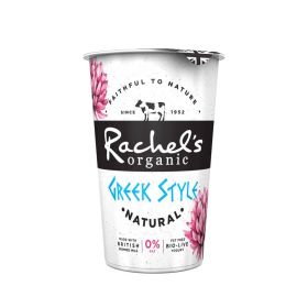 Rachel's Organic Greek Style Fat Free Natural Yogurt