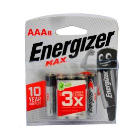 Energizer E91BP8 AA Batteries