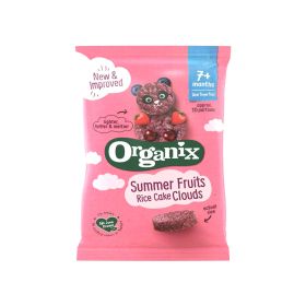 Organix Summer Fruits Rice Cake Clouds