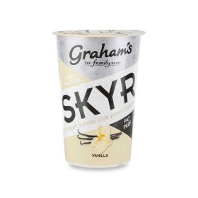 Graham's Skyr Vanilla Icelandic Style Fat Free Yogurt
