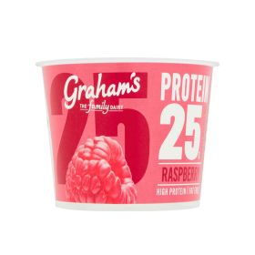 Grahams 25g Protein Raspberry Fat Free Yogurt