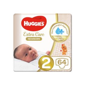Huggies New Born Diapers Jumbo Size 2