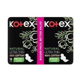 Kotex Natural Ultra Thin Night 16'S