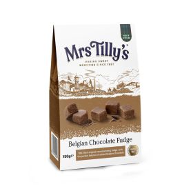 Mrs Tilly's Belgian Chocolate Fudge