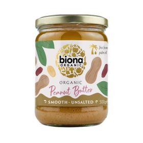 Biona Peanut Butter Organic Smooth No Salt