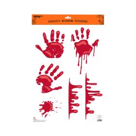 Eurowrap Halloween 60X40CM Blood Window Stickers