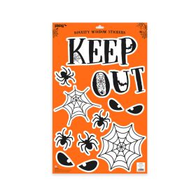 Eurowrap Halloween 60X40CM Spooky Window Stickers