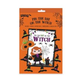 Eurowrap Halloween Pin the Hat on the Witch Party Game