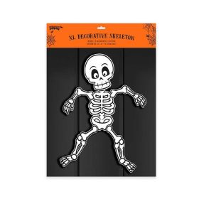 Eurowrap 114X35CM Halloween XL Decorative Skeleton