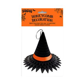 Eurowrap Halloween Honeycomb Decoration Witches Hat