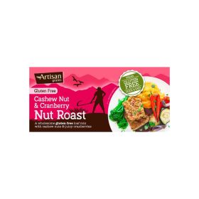 Artisan Grains Gluten Free Cashew Nut & Cranberry Nut Roast Loaf Mix