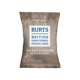Burts Sea Salt and Black Pepper Hand Cooked Potato Chips