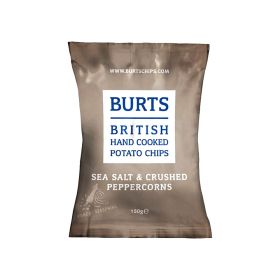 Burts Sea Salt and Black Pepper Hand Cooked Potato Chips