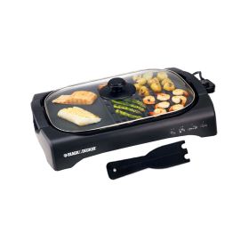 Black & Decker Flt Grill With Glass Lid 2200W LGM70-B5