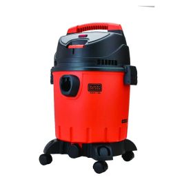 Black & Decker 1400w 20l Wet & Dry Stainless Steel Tank Drum Vacuum