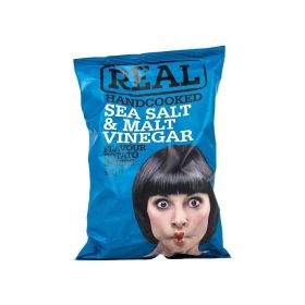 Real Crisps Sea Salt & Malt Vinegar