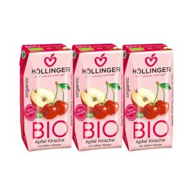 Hollinger Organic Juice Apple Cherry 200 ml