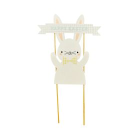 Hootyballoo Easter Bunny Cake Topper