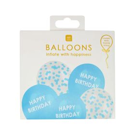 Talking Tables Blue Happy Birthday Balloons