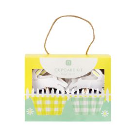 Talking Tables Assorted Cupcake Cases with Bunny Shaped Cake Toppers