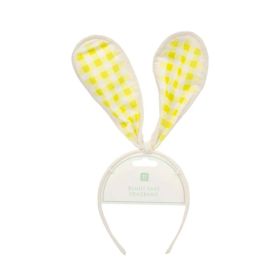 Talking Dress Up Yellow Bunny Ear Shaped Hairband