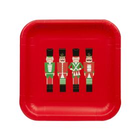 Talking Tables Botanical Nutcracker Paper Plates