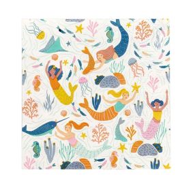 Talking Tables Make Waves 33CM Multicolored Paper Napkins