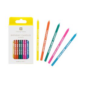 Talking Tables Happy Birthday Candles