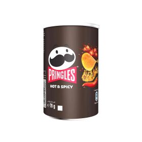 Pringles Hot And Spicy Potato Chips