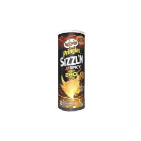Pringles Sizzl'n Spicy Barbecue Potato Chips