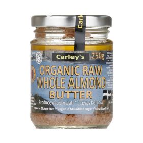 Carleys Organic Raw Almond Butter