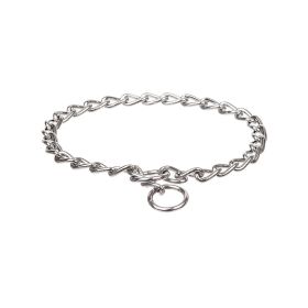 Charm Dog Collar Steel Chain 
