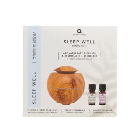 Aroma Home Sleep Well Usb Diffuser With Essential Oils