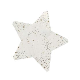 Ginger Ray Star Shaped Gold Napkins 17cm x 17cm