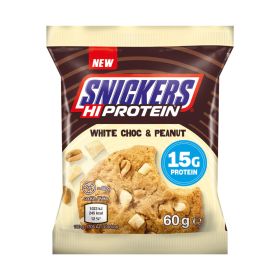 Snickers Hi Protein White Choc & Peanut Cookie