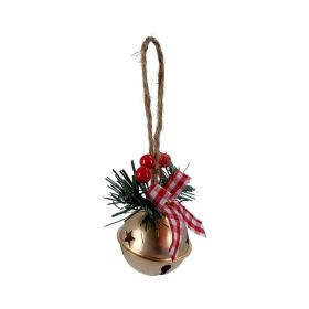 Party Magic Gold Hanging Bell 7cm